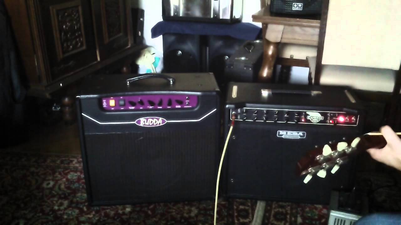 messa boogie express vs budda superdrive  by fenderaru (clean and drive chanel)