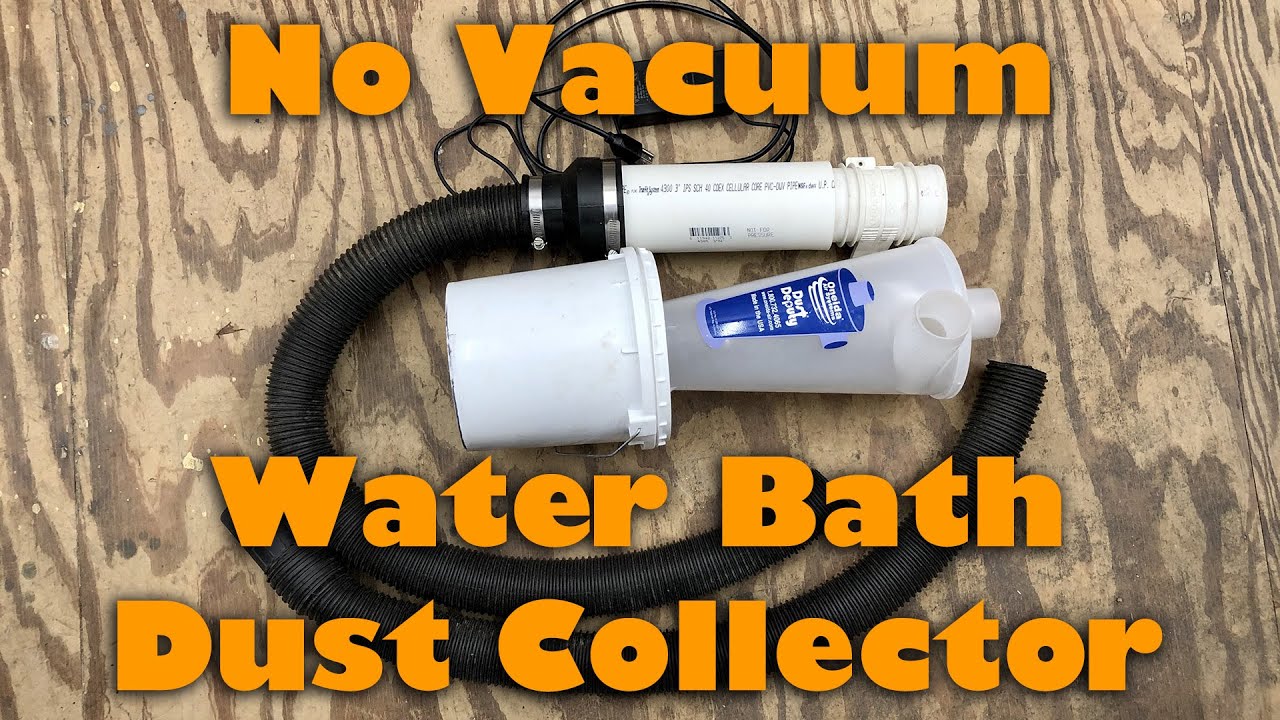 Пылеуловитель с водяной баней без вакуума