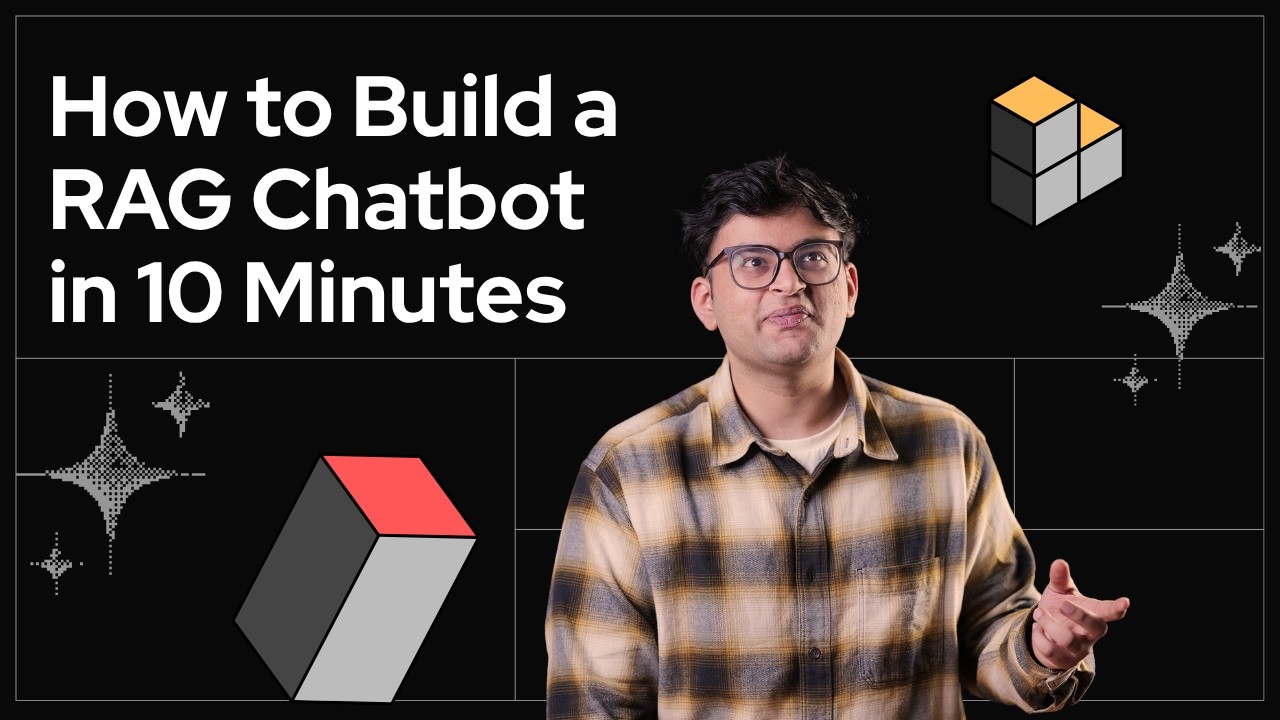 How to Build a RAG Chatbot in under 10 minutes