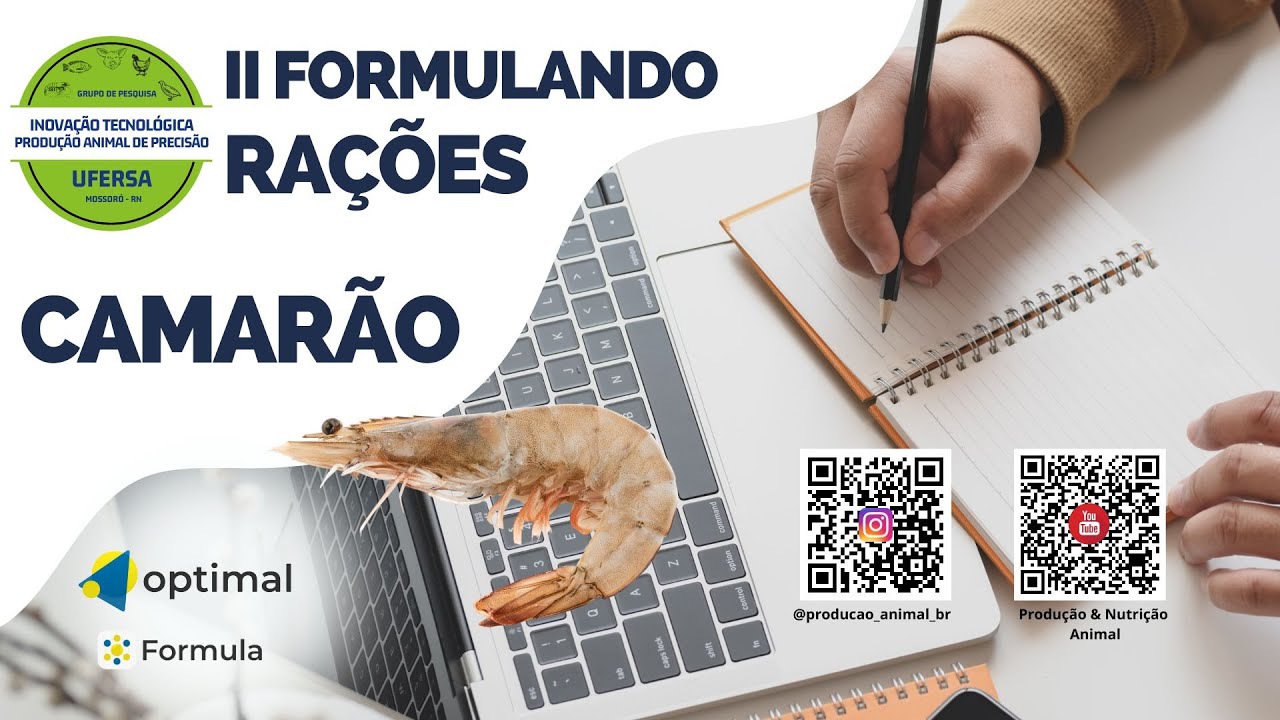 Formulando Rações II | Rações para Camarões