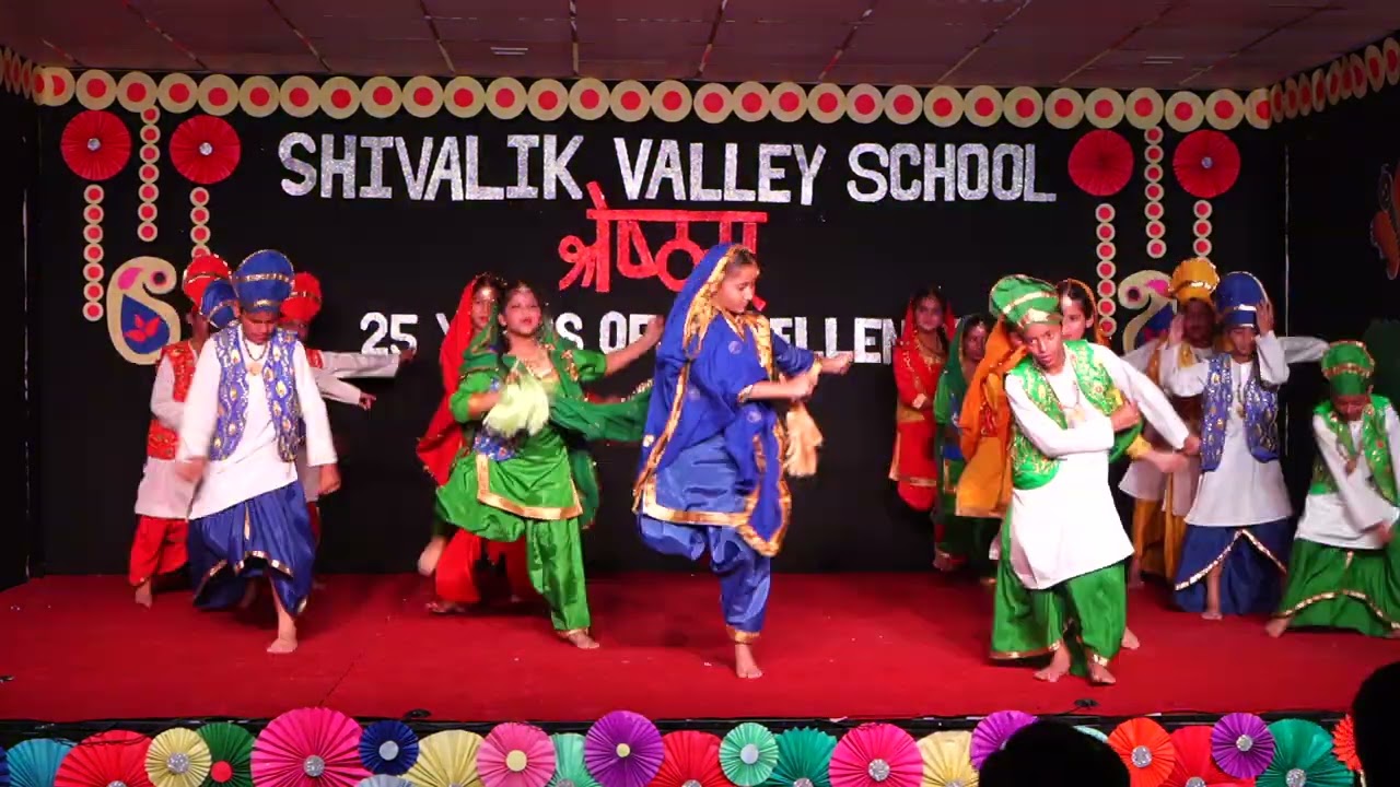 Punjabi Folk Dance – Bhangra | Young Shivalians Bring the Stage Alive | Shivalik Valley School