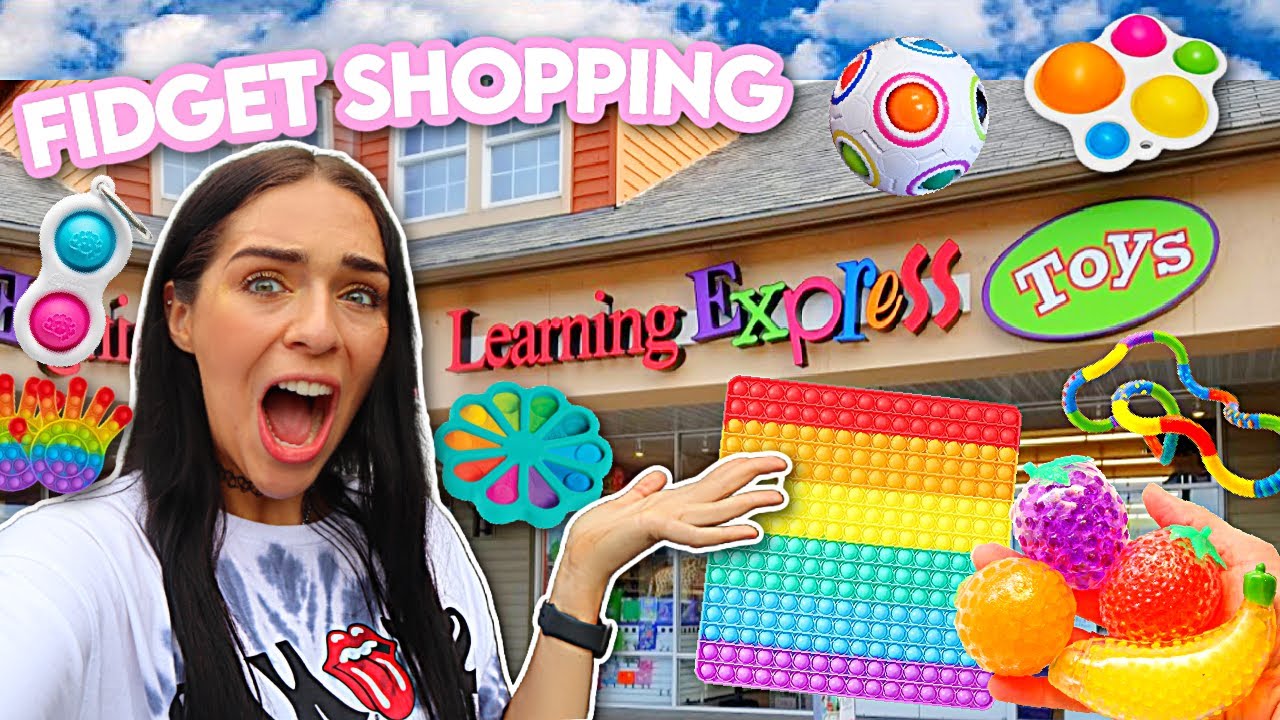 Fidget Toy Shopping at Learning Express!🤑💰*Extreme NO BUDGET Challenge*