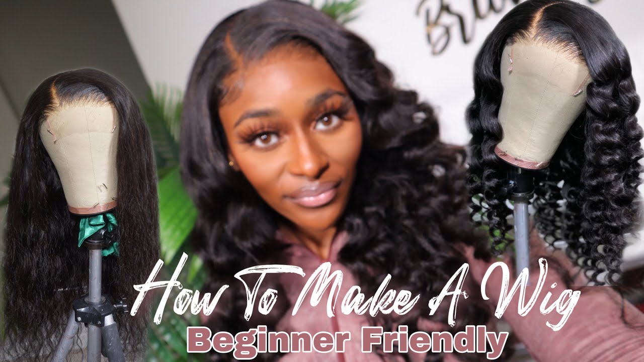 HOW TO MAKE A LACE CLOSURE WIG For Beginners | VERY DETAILED | BLACK OWNED HAIR COMPANY