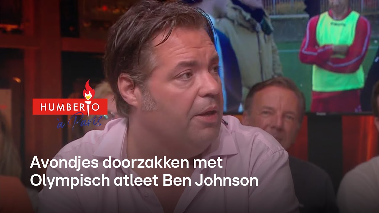 Frank Evenblij over zijn kortstondige vriendschap met Ben Johnson | Humberto &agrave; Paris