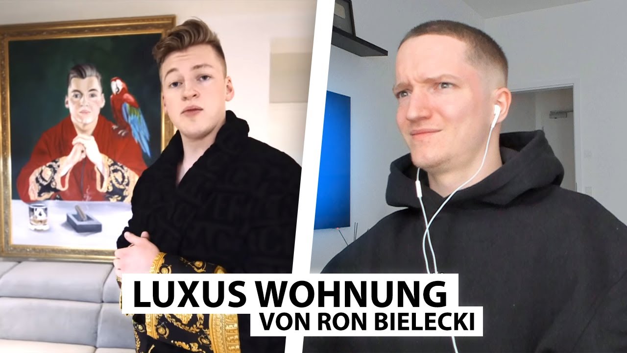 Justin reagiert auf Ron Bielecki's Luxuswohnung.. | Reaktion