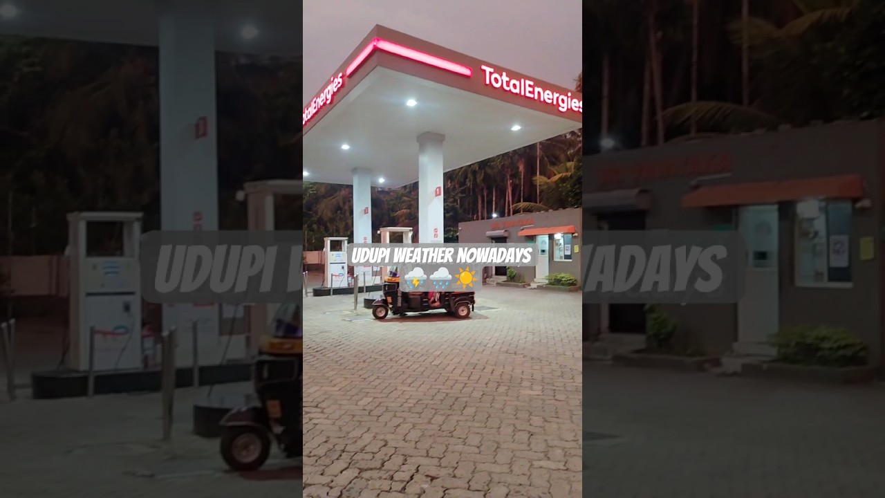 This is how the weather changes in udupi