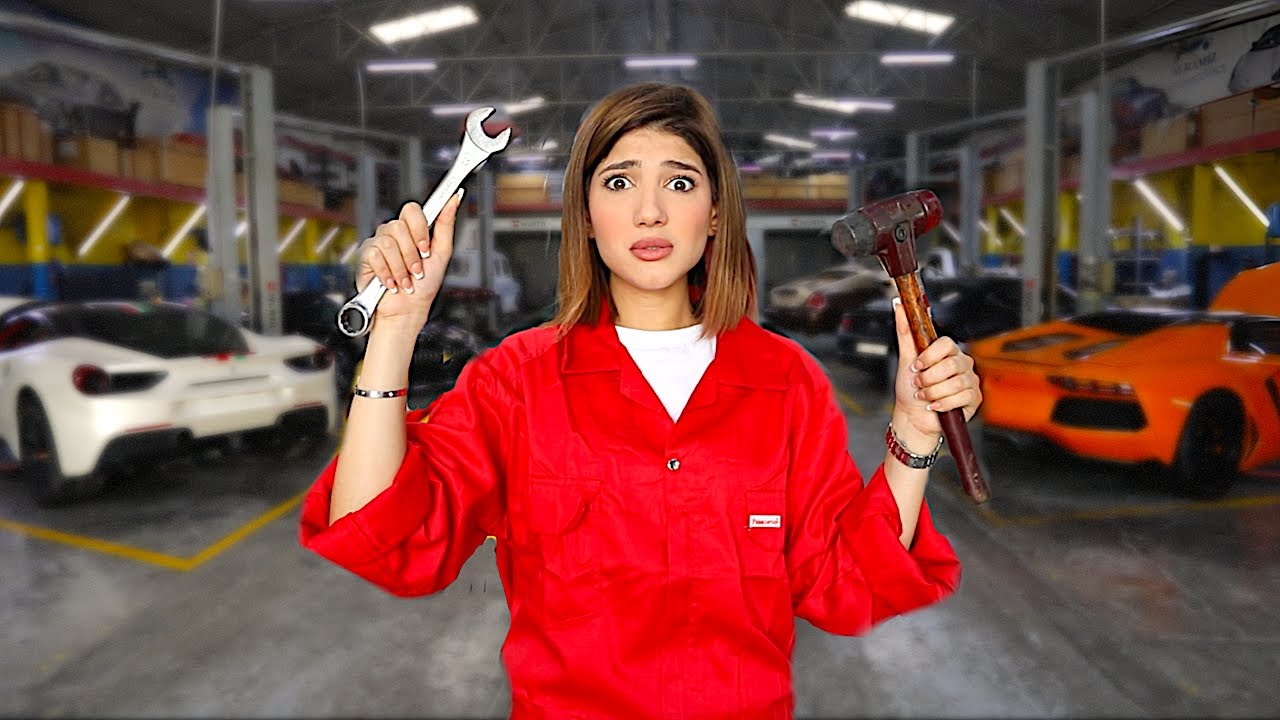 اشتغلت في تصليح السيارات ل يوم كامل 🚗😱