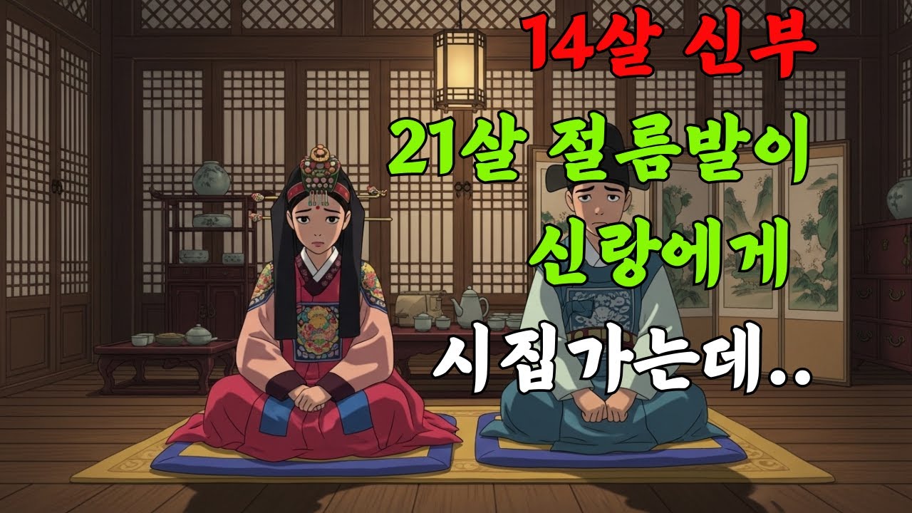 14살 신부가 21살 절름발이 신랑에게 시집가는데..#시니어#야담#민담#전설#오디오북#자면서듣는이야기