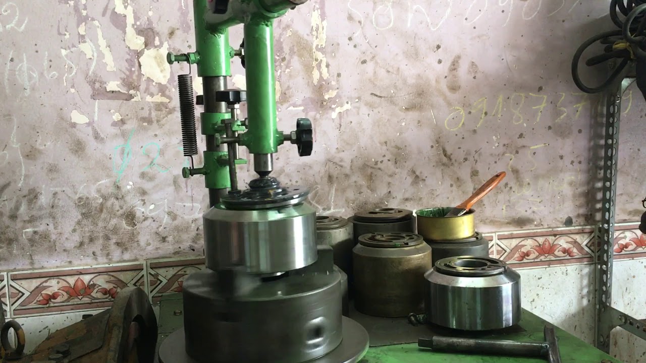 Máy xoáy mặt chà bơm thủy lực (Video1) 0918541228