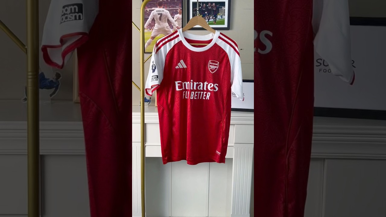 Arsenal 2025/2026 home shirt #soccer #arsenalfc #saka #football
