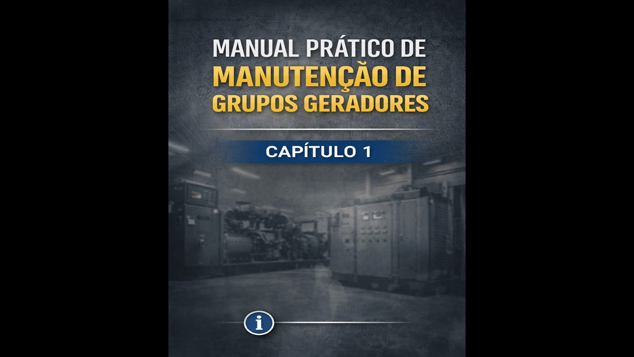 Capítulo 1–Introdução aos Grupos Geradores I Manual Técnico Lido#geradores#energia#manutencao