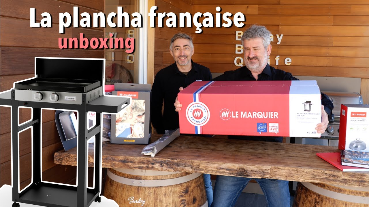 Unboxing la plancha fran&ccedil;aise -  Le Marquier