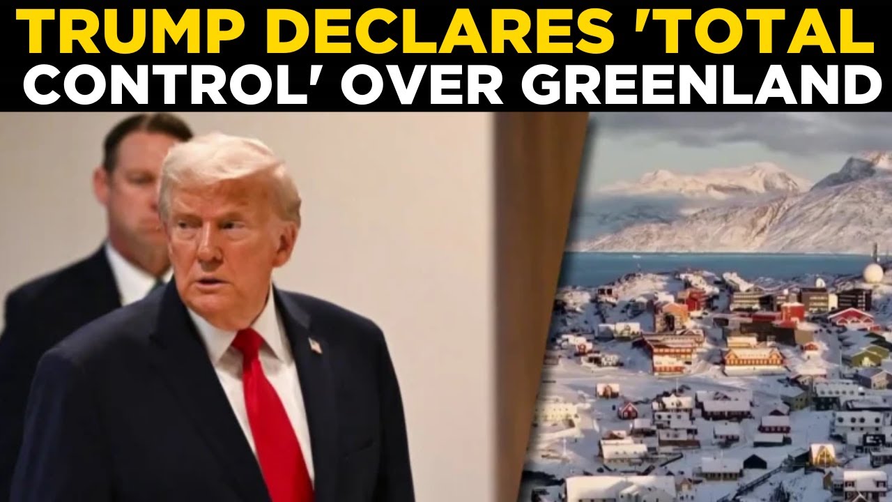 TRUMP LIVE | Trump’s SHOCKING Greenland Announcement, ‘Total Control Till Infinity For Free’