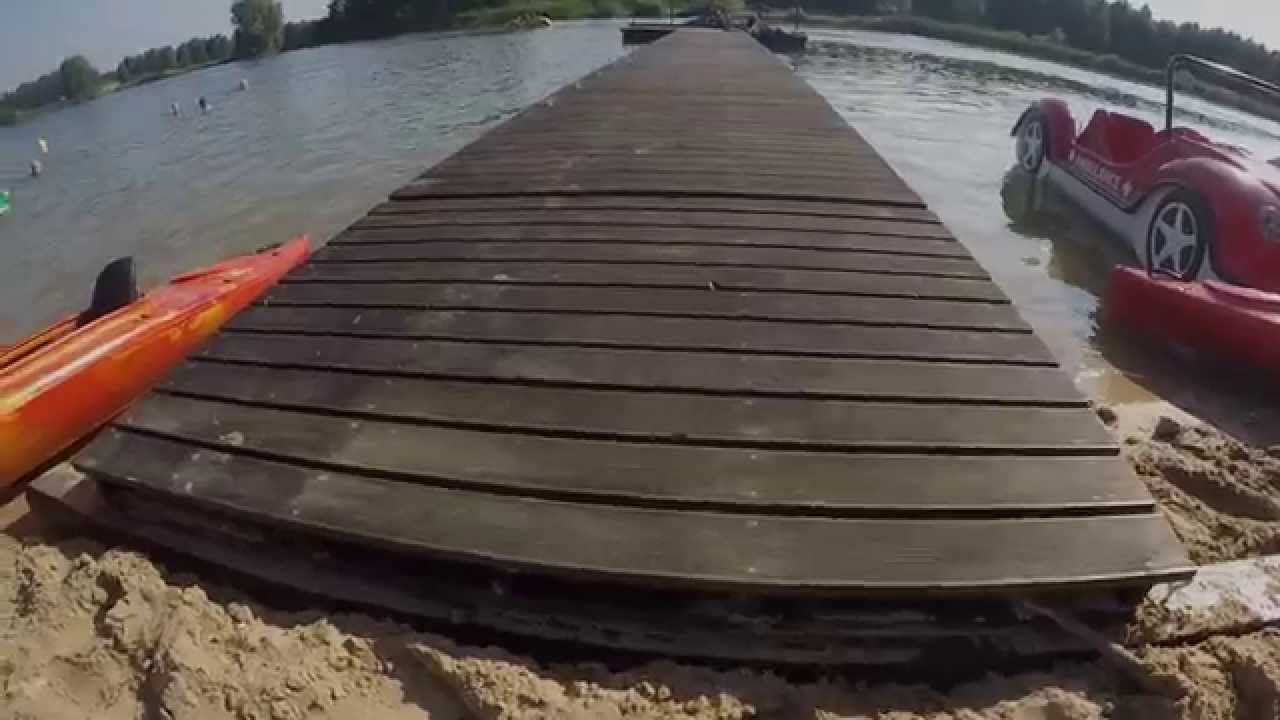 Pomost pływający na pływakach z Polietylenu