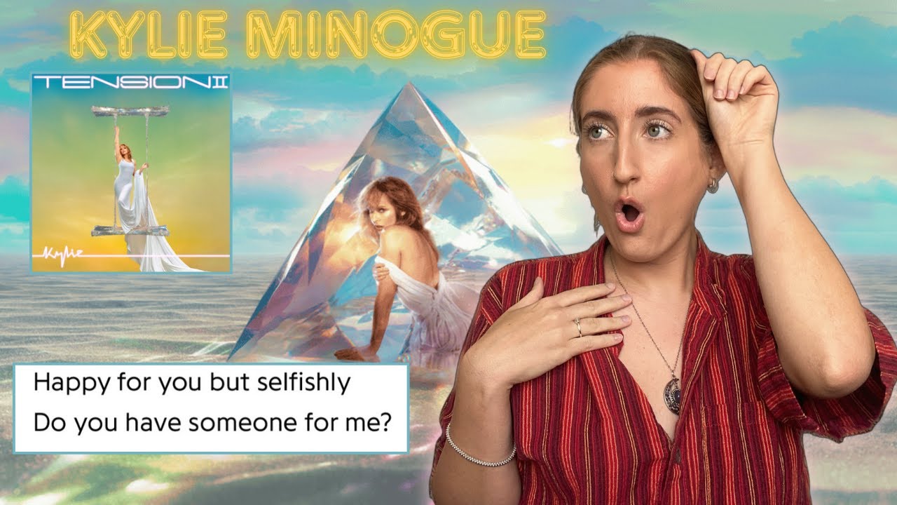LET'S DANCE🎉 Kylie Minogue TENSION II Reaction #kylieminogue