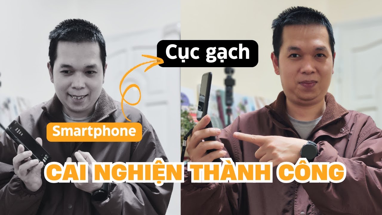 5 năm kinh nghiệm cai nghiện smartphone thành công trong 16 phút