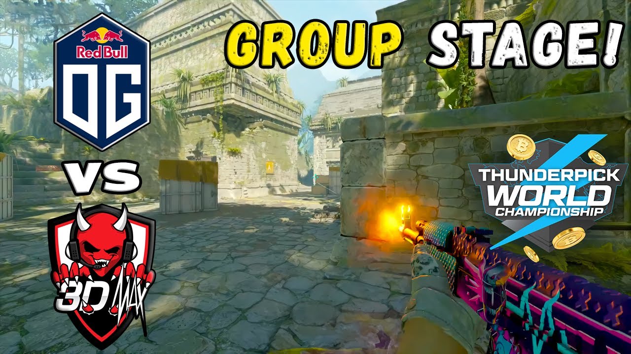 WINNER TO PLAYOFFS! 3DMAX vs OG - HIGHLIGHTS - Thunderpick World Championship 2024 l CS2