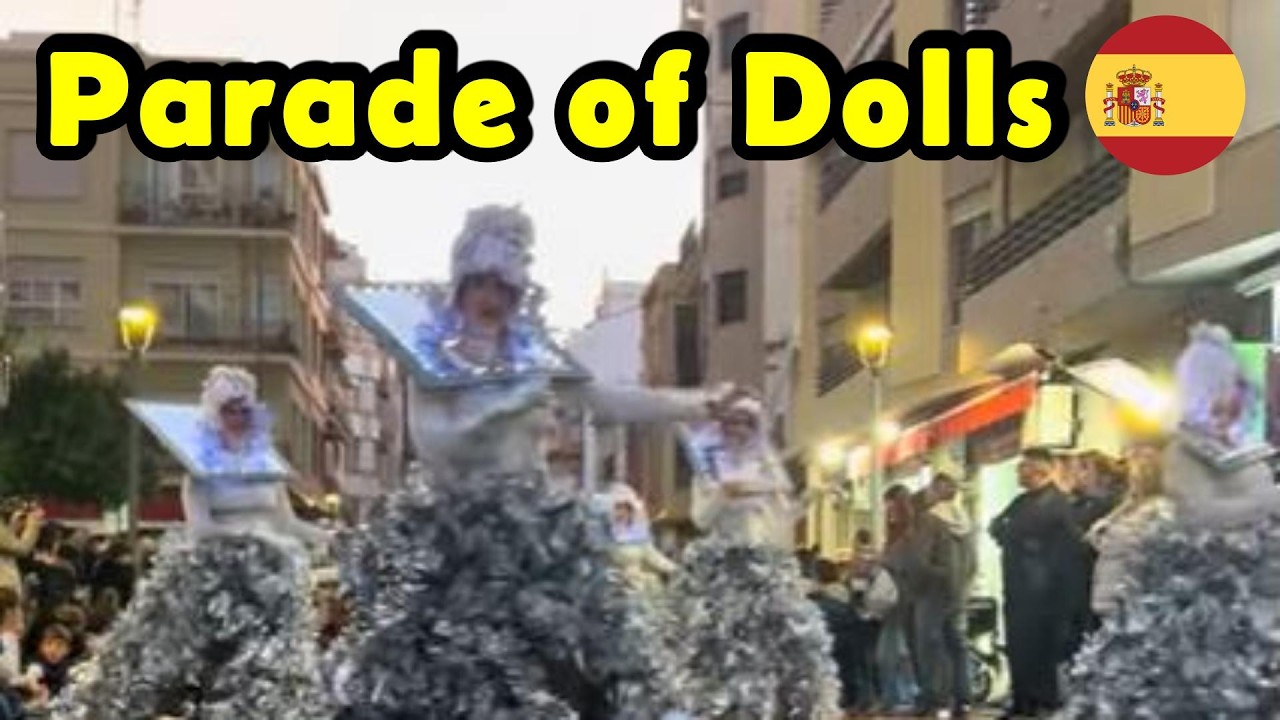 Parade of Dolls – Falles d’Oliva 🇪🇸 | Pre-Fallas Tradition