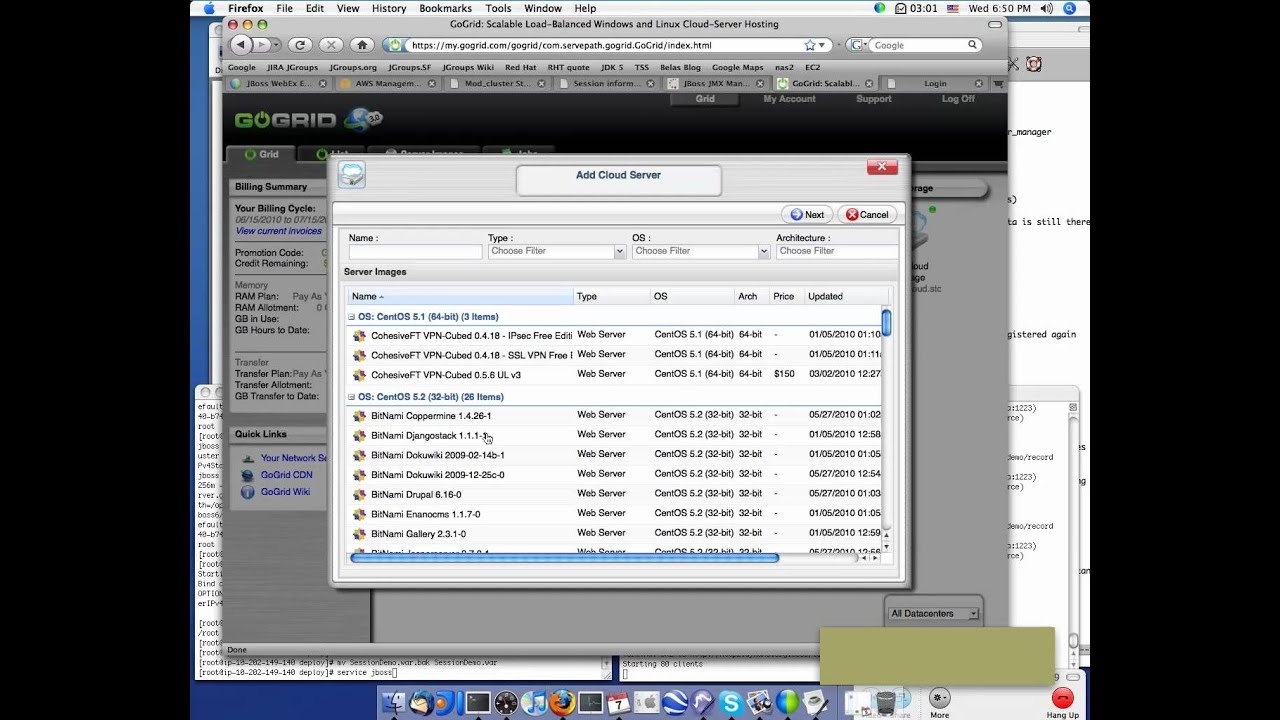 Dynamic clusters with Apache  