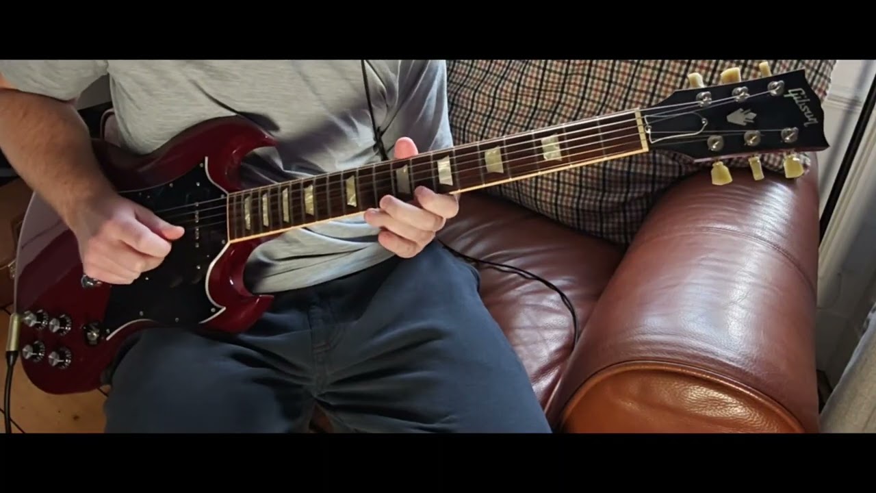 Jazz Blues Impro in F with my Gibson SG 