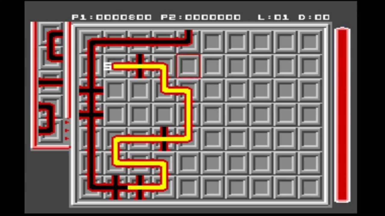 C64 Pipemania - the first 20 levels