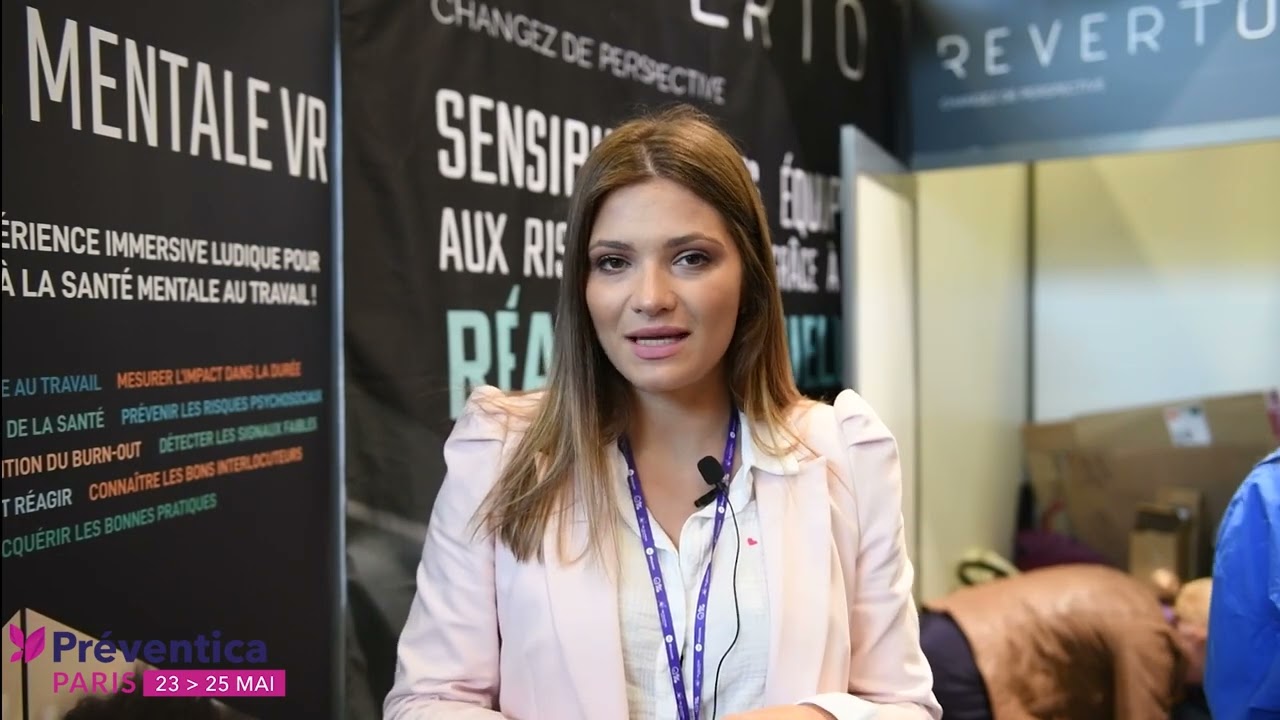 La start-up lyonnaise Reverto à Préventica Paris 2023