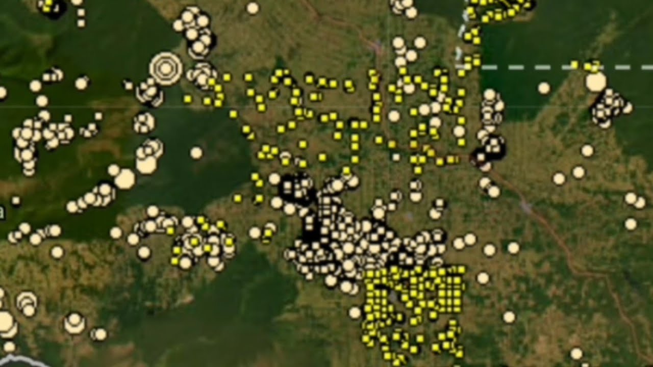MAPA DO OURO DO ESTADO DO MATO GROSSO.GRANDE QUANTIDADE  DE OURO VEJA.