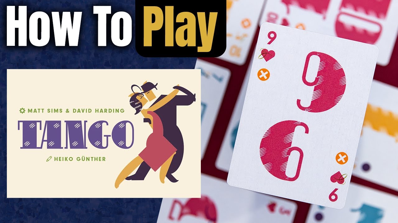 Tango | How to Play | Learn to Play in 5 Minutes! | 2 Player Card Game