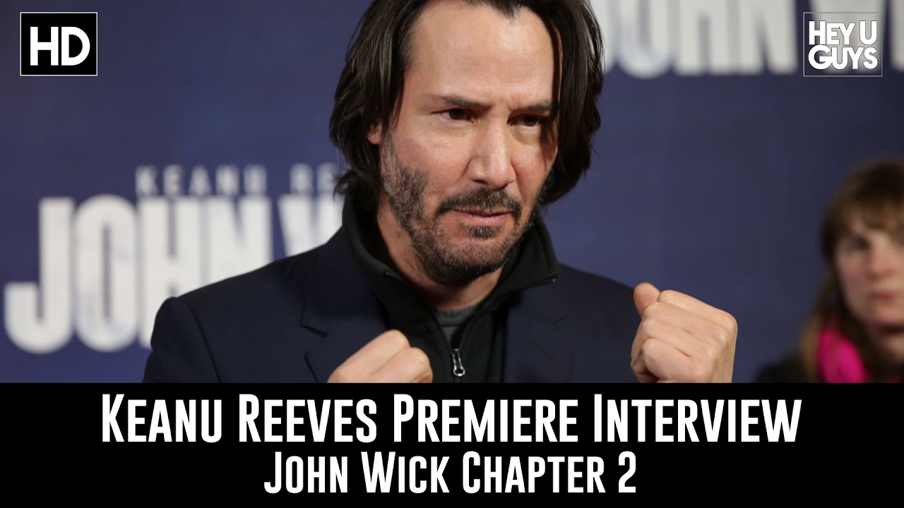 Keanu Reeves Premiere Interview - John Wick Chapter 2