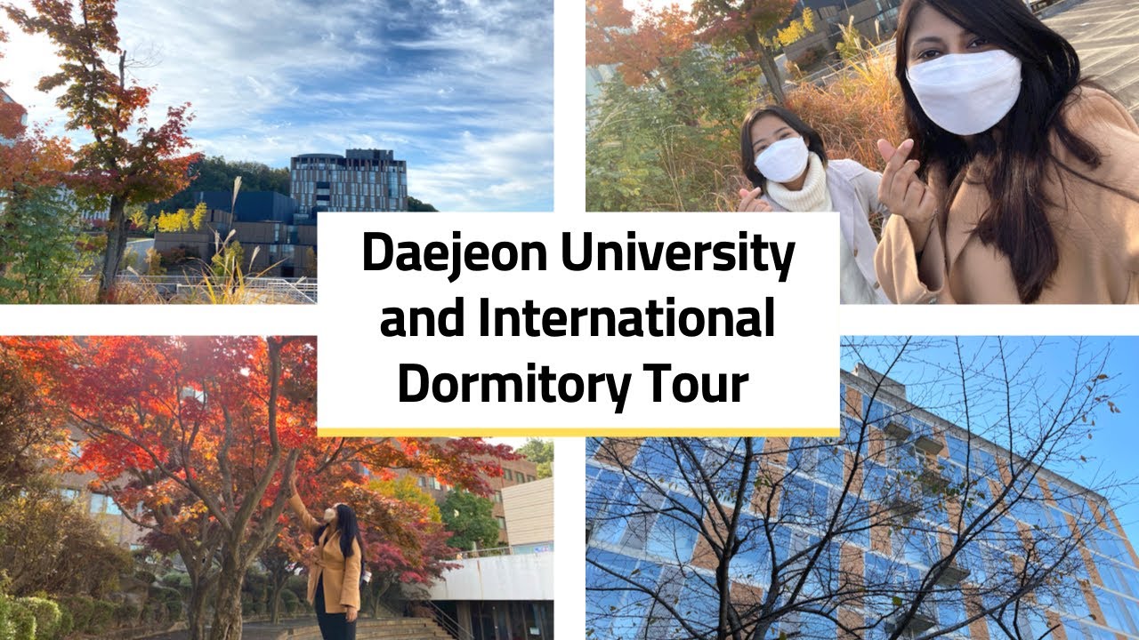Daejeon University and International Dormitory tour | GKS 2021 From India | Beautiful campus | Kgsp