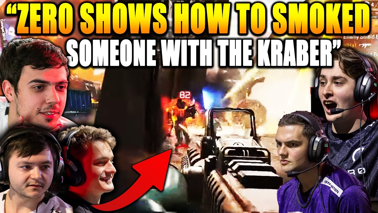 when DZ Zer0 Went CRAZY With The Kraber & how ImperialHal & the boys SMOKED Darkzero in ALGS Scrims!