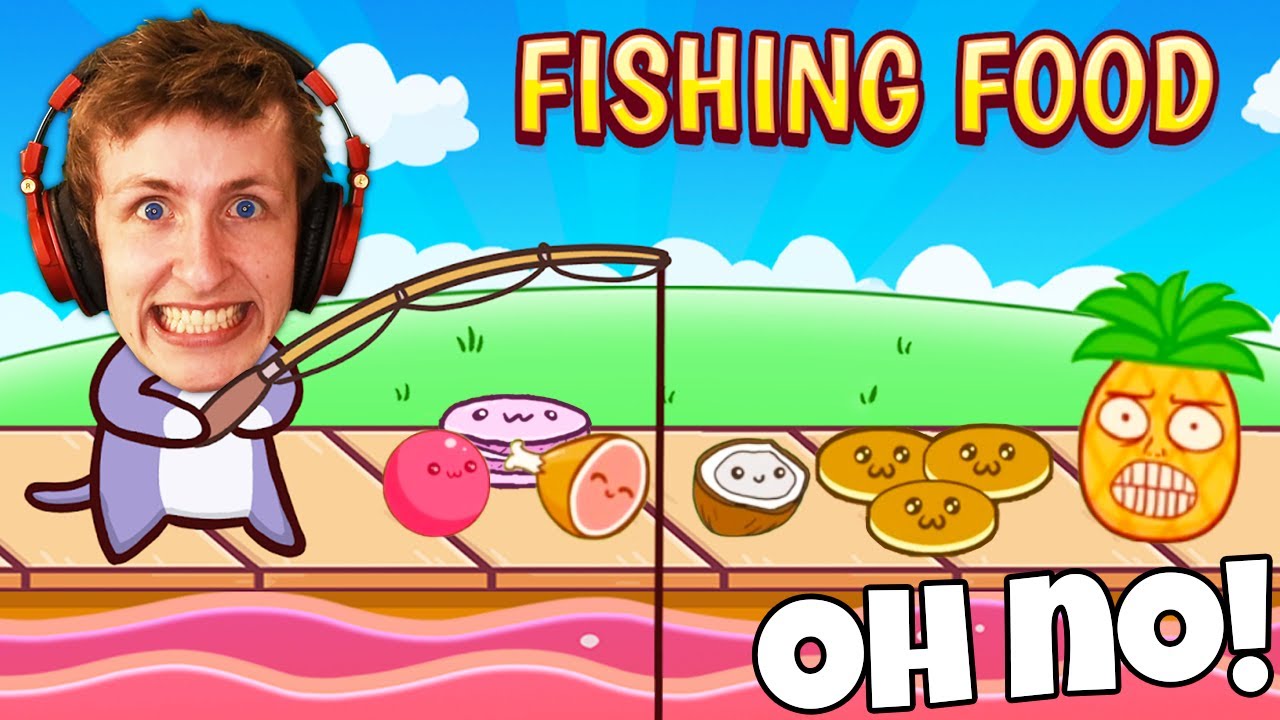 The SCARIEST Game EVER! (Fishing Food)