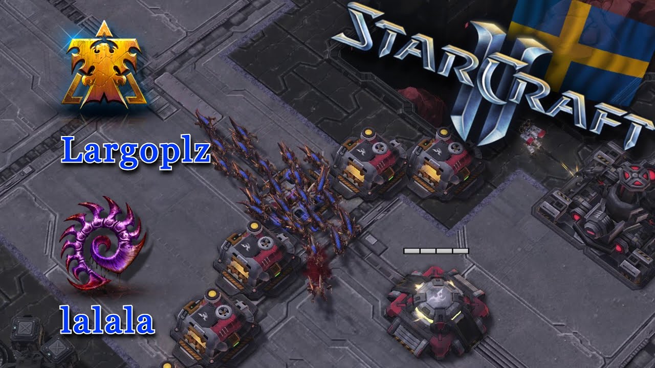 Öppen dörr! | StarCraft 2 på Svenska! | Largo lirar Ladder vs lalala