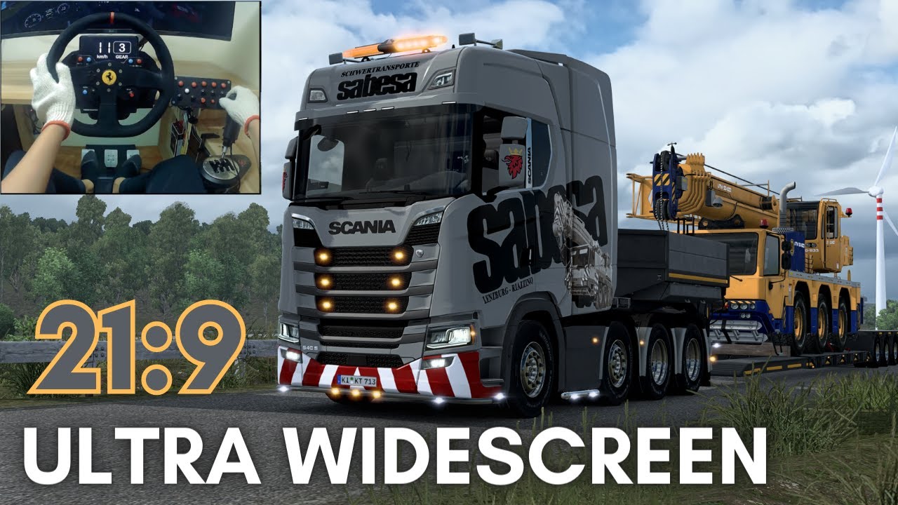 Italy( Terni to Pescara ) - Euro Truck Simulator 2 | Thrustmaster T300RS Ferrari Edition | TrackIR 5