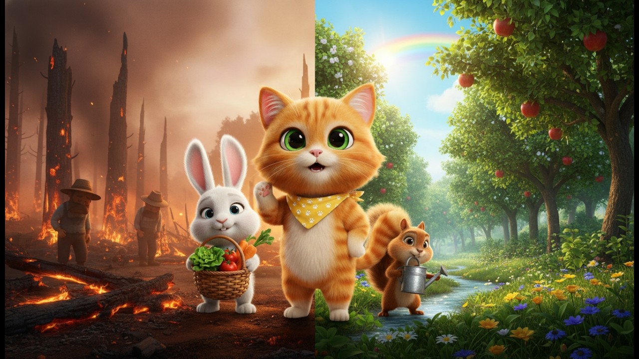 Pipkin and Friends: Environmental Responsibility After the Fire