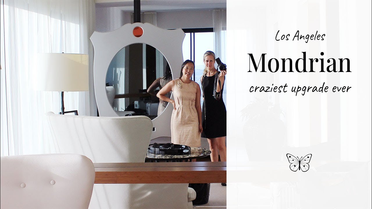Mondrian in LA - Craziest upgrade ever