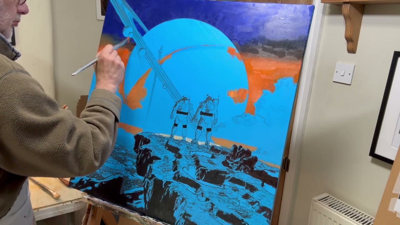 Titan's sky