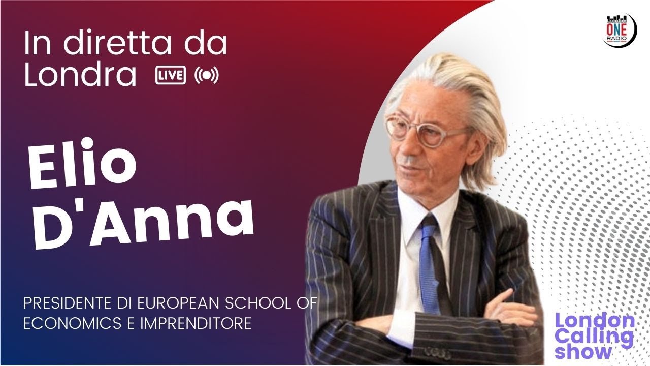 Elio D'Anna, autore di Bestsellers e Presidente dell'European School of Economics