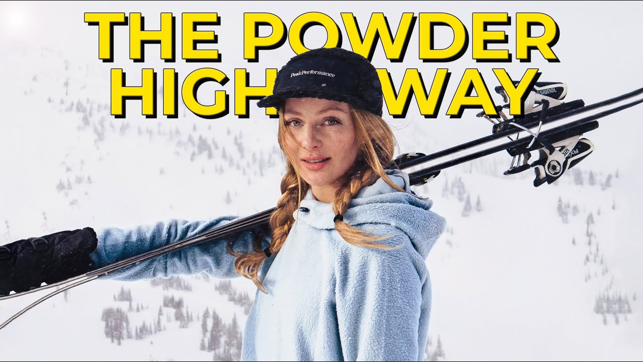 DREAM SKI TRIP on the POWDER HIGHWAY. Ep. 1