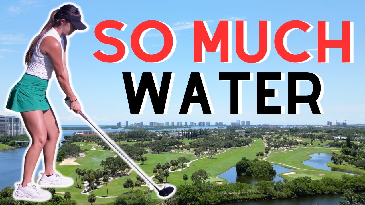 I hit so many balls in the water | 9 HOLES | Sabrina Andolpho