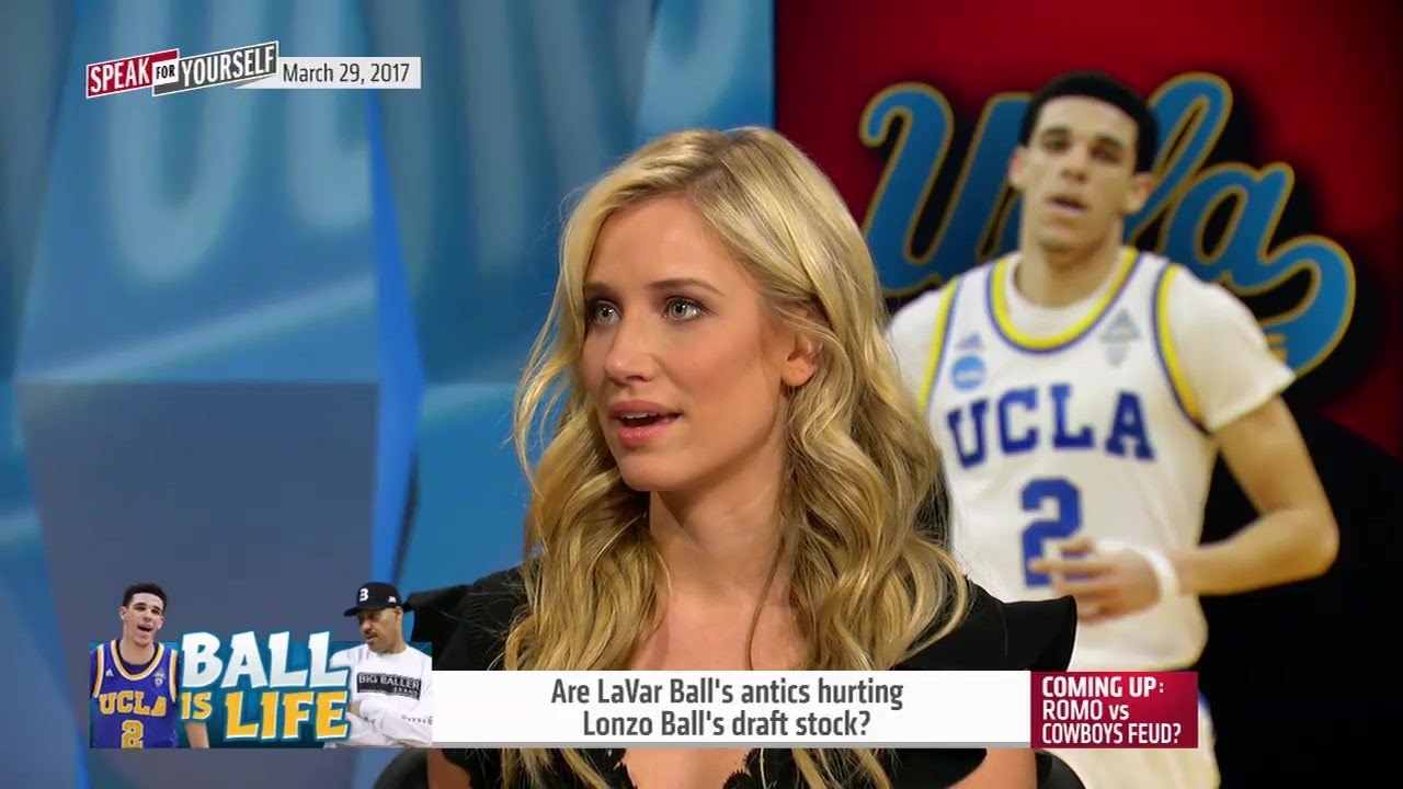 Kristine reacts to LaVar's influence over Lonzo Ball before NBA draft | SPEAK FOR YOURSELF