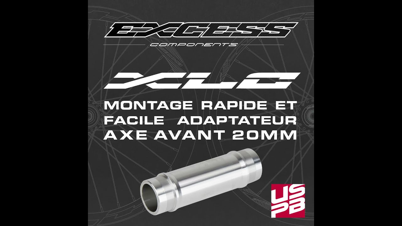 EXCESS XLC - changement axe sur le moyeu avant PRO XLC