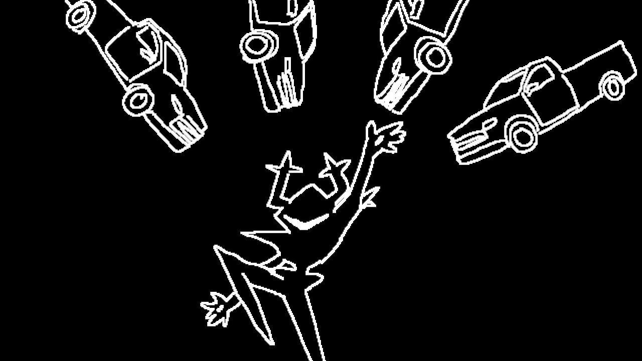 [deltarune] black knife - the knight after surviving asgore's truck edition