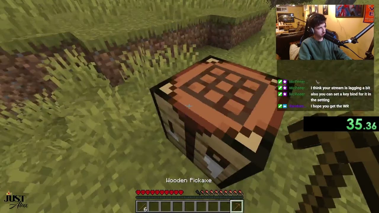 Speedrunning Minecraft... #1