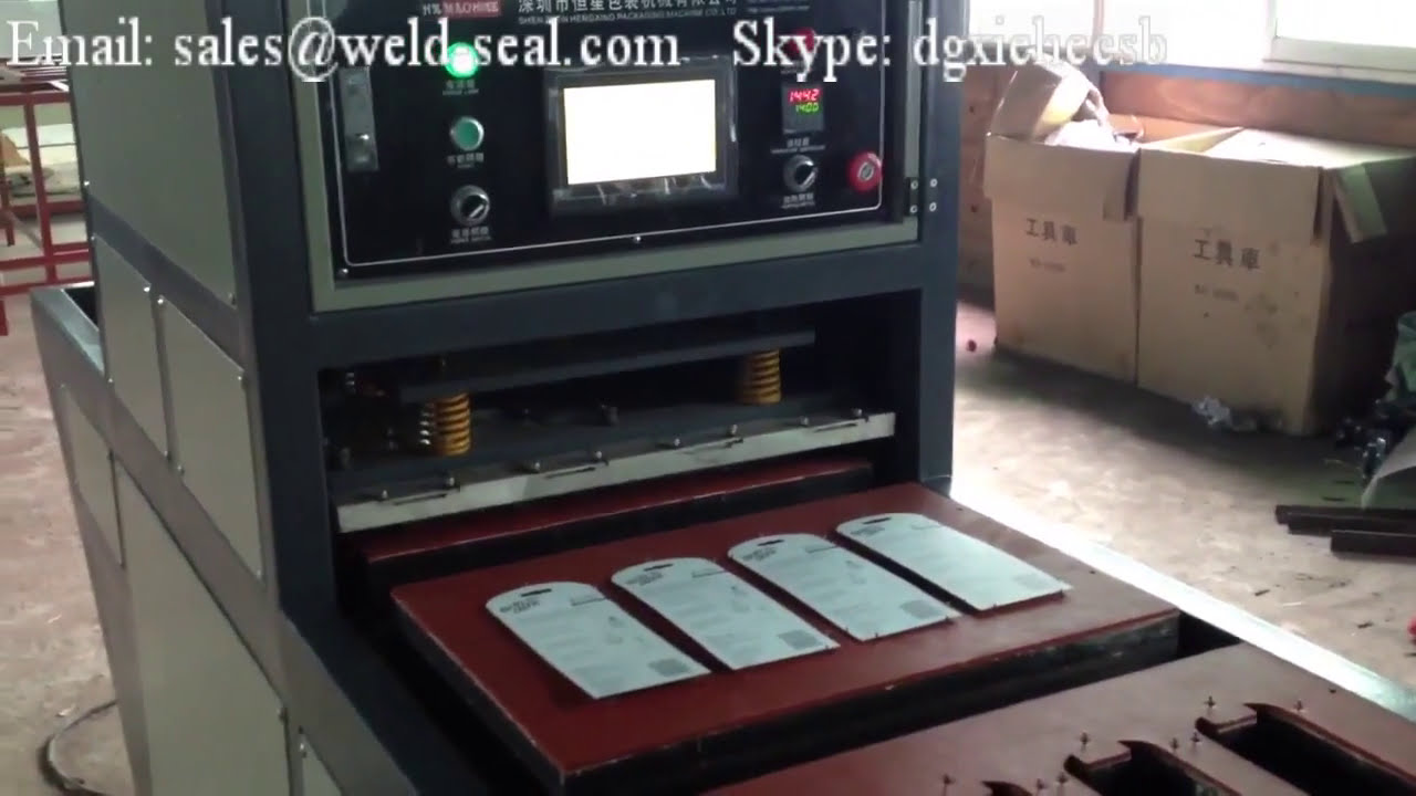 Automatic Blister Packing Machine|Blister Sealing PVC and Paper Card for Hardware and Toys