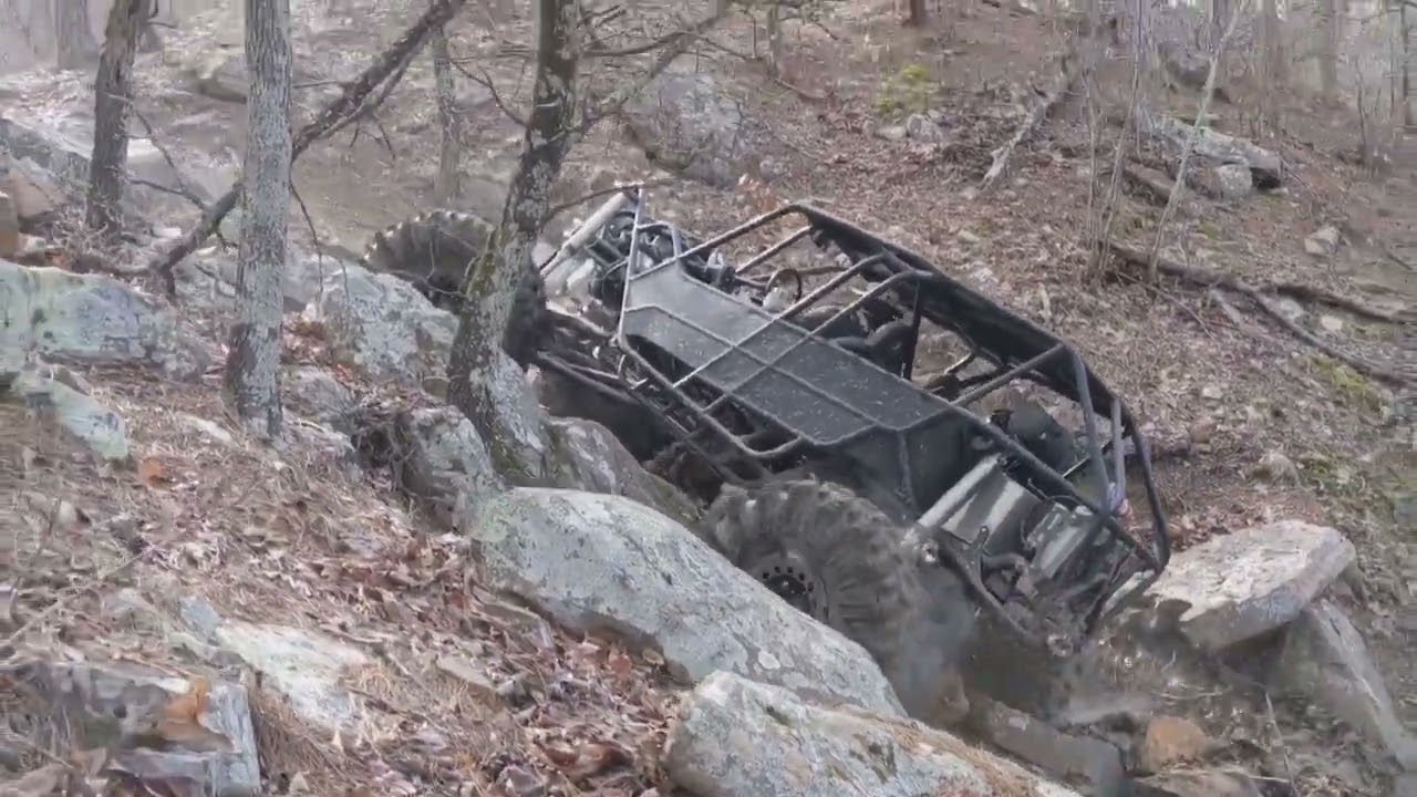 Rugged Mountain Ranch, trail called Chicken foot, one of only a handful of loose Rock trails