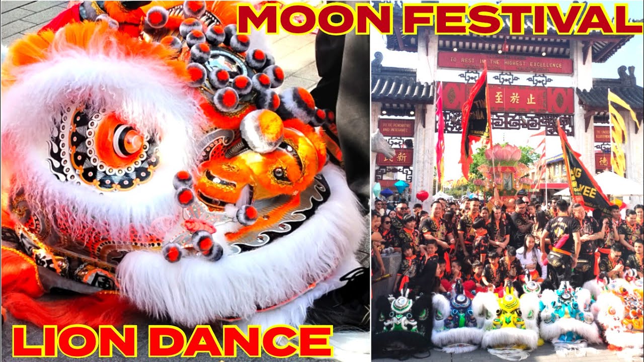 JING YEE Lion Dance performance - Cabramatta Moon Festival 2025