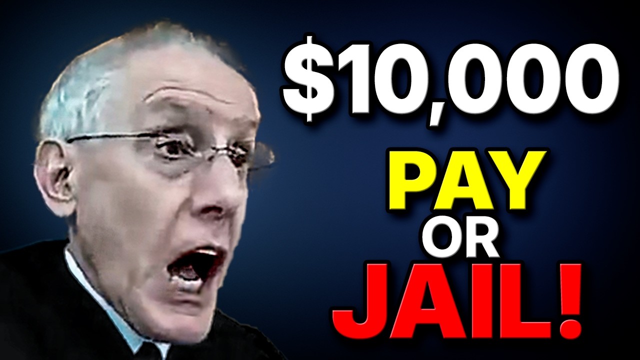 Fed-Up Judge Finally Snaps At Deadbeat Dad: $10k Or Jail