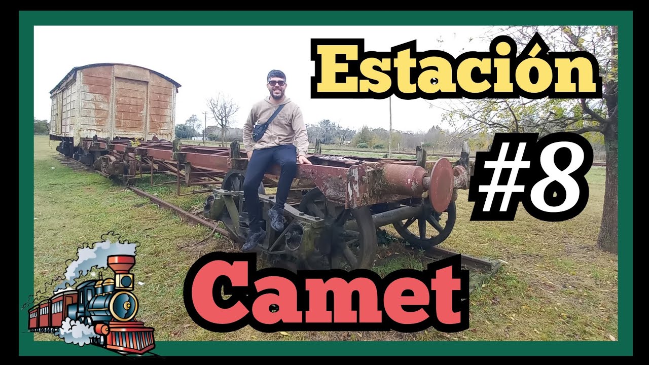 Estación Camet. Ferrocarril Roca. 🚂 Trenes Argentinos🇦🇷
