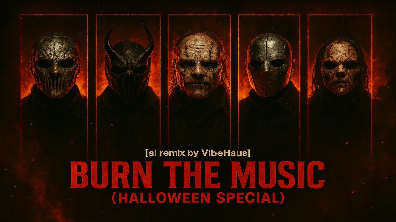 Burn the Music | Slipknot Nu Metal Inspired | AI Mix
